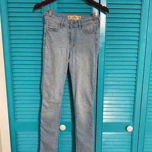 Hollister high rise super skinny jeans